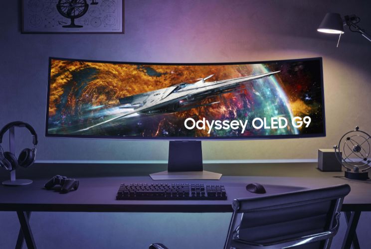 סמסונג מכריזה על מסך הגיימינג Odyssey OLED G9
